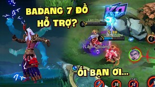 Tốp Mỡ | BADANG 7 ĐỒ ĐI RỪNG NHƯNG LẠI LÀM HỖ TRỢ??? | MLBB