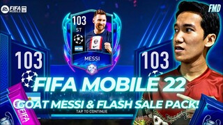 FIFA Mobile 22 Indonesia | Goat Messi & Promo Flash Sale! Kartu Messi, Hakimi & Prime Icon Crash!