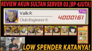 🔥🔥REVIEW AKUN SULTAN SERVER 03 (VALK IS HERE) LOW SPENDER KATANYA! - ONE PUNCH MAN:The Strongest