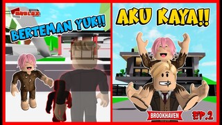 REZEKI ANAK BAIK ! Feat @MOOMOO Brookhaven Role Play Roblox Indonesia