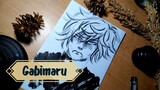 drawing + coloring ✍🏼🎨 "Gabimaru"