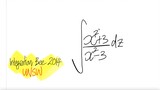 integration bee 2014 UNSW integral (x^2+3)/(x^2-3) dxx