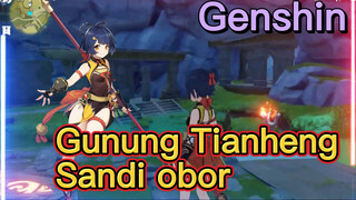 Gunung Tianheng Sandi obor