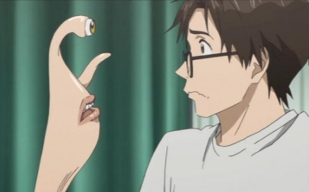 Parasyte -pepatahnya- ——Shinichi: Bagaimana aku bisa melupakannya! Bodoh!