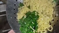 mie kuah sayur telor