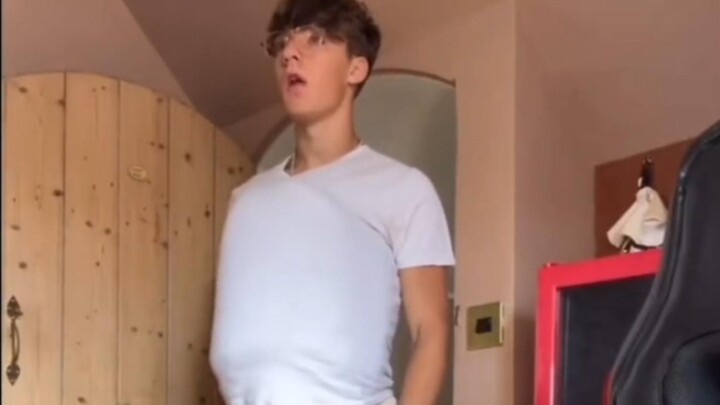When your dad comes to your room for no apparent reason