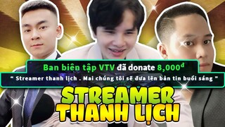 STREAMER THANH LỊCH | CÁC STREAMER THI NHAU MẶC VEST LIVESTREAM VÀ KHÔNG NÓI TỤC