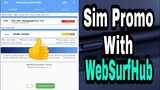 Sim Promo With WebSurfHub || Working 100%