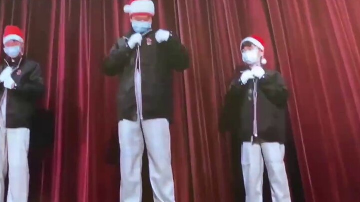 Dance the Qinghai shake in front of the whole school!!!