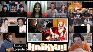 Haikyuu season 1 Episode 6 Reaction Mashup and Review