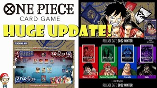 BIG One Piece TCG Update - Tutorial App, Prices, Release Dates & More! (One Piece TCG News)