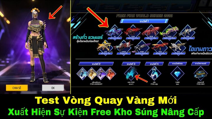 Xuất Hiện Sự Kiện Free Kho Súng Nâng Cấp Cực Vip,Test Vòng Quay Vàng Server Việt Nam