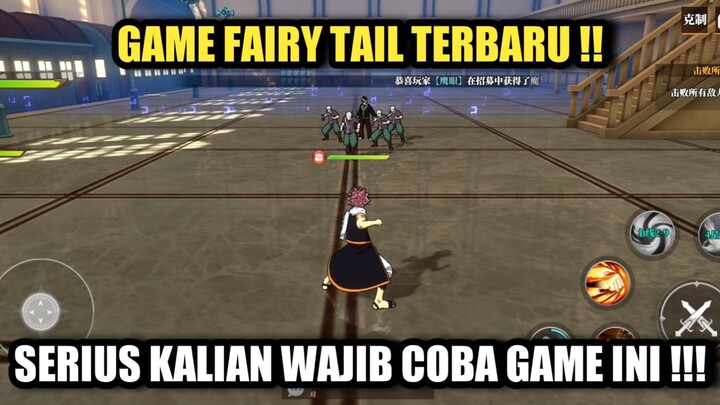 Game Fairy Tail Android Terbaru !!! Serius Kalian Wajib Coba Game Ini !!!