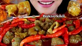 ASMR BAKSO KIKIL PEDAS KUAH CABE RAWIT | EATING SPICY MEATBALLS | ASMR MUKBANG INDONESIA