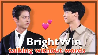 BrightWin talking without words ðŸ‘�ðŸ‘„ðŸ‘� |  Bright and Win has a sign to mean ''2gether''?