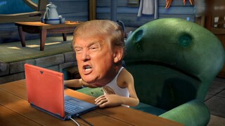 Trump quits internet addiction