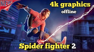 SPIDERMAN FIGHTER 2 ON ANDROID / PART 2 NA PARANG MILES MORALES / TAGALOG GAMEPLAY