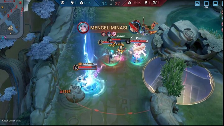 augran clash lagi lagi - honor of kings #honorofkings #gameplay #hokkreator