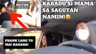 AWAY PRANK NAMIN KAY MAMA! 😂 GUSTO NANG BUMABA NG KOTCHE. HAHAHA!🤣