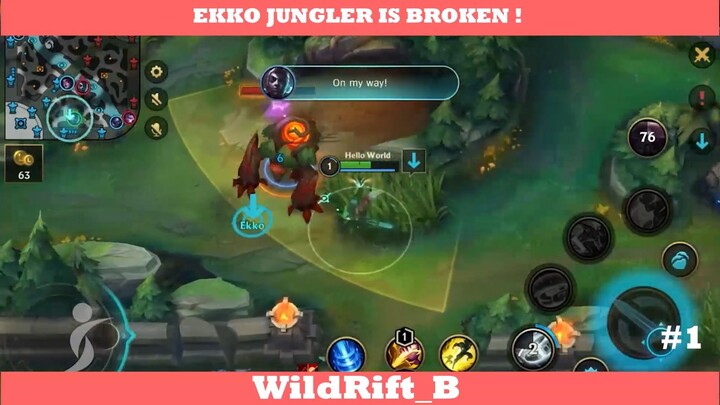 ekko jungle is broken ! #1