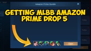 GETTING MLBB AMAZON PRIME DROP 5 | MASHA SKIN FOR FREE