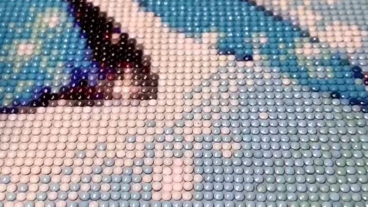 ✨Ultimate ASMR💎Diamond Painting🤩 #satisfying #diamondpainting #asmr #shorts #diy #art #craft #gift