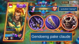 LEONARD CLAUDE SOLO RANKED MEET SUBSCRIBER!? HE WANT TO SEE MY CLAUDE? | Mobile Legends