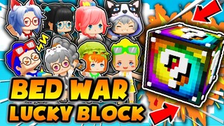 MINI WORLD: SIRO TRỞ THÀNH VUA BED WARS BẰNG LUCKY BLOCK ? | MR VỊT VÀ HERO TEAM ĐẠI CHIẾN BED WARS