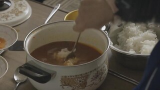 韩国生活真艰苦，泡面汤配米饭
