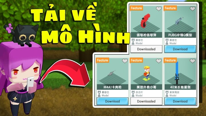 MINI WORLD MÔ HÌNH 1K VS 1 TRIỆU  THỬ THÁCH THI ĐẤU NHẬN MÔ HÌNH GAME  SIÊU ĐẸP CỦA RICH KID  YouTube