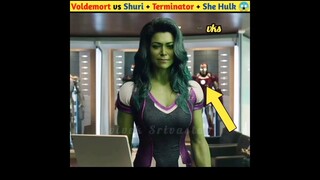 Voldemort vs Shuri + Terminator + She Hulk 😱#shorts #avengers #ironman #viveksrivastav