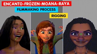 Disney's Filmmaking Process: Rigging in Encanto, Frozen, Moana, Raya |@3DAnimationInternships