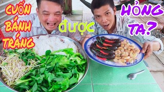 Bánh tráng mà ăn với món này là... hết bài lTâm Chè Vĩnh Long