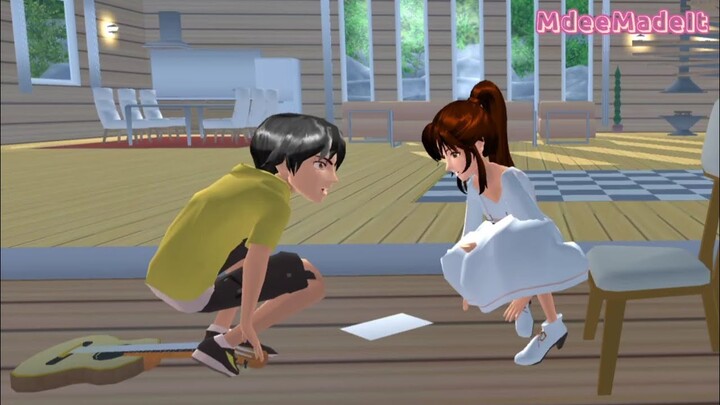 LOVE VAMPIRE GIRL - CINTA VAMPIR GADIS - Lovestory part1 - Sakura School Simulator