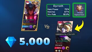 DYR vs TOP 1 SUPREME DYRROTH