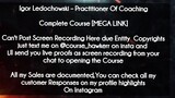 Igor Ledochowski  course  - Practitioner Of Coaching download