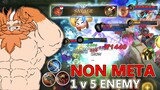 SAVAGE! Non Meta Hero That Can 1v5 ENEMY | AULUS WILL BE BACK | MLBB