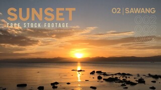 SUNSET TIME-LAPSE || Free Stock Video Footage [HD] | Sawang, Romblon, Philippines