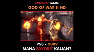 Evolusi God of War dari tahun ke tahun! Terlihat menakjubkan! #shorts #godofwar #playstation