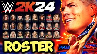 The Mind-Blowing WWE 2K24 Roster Reveal