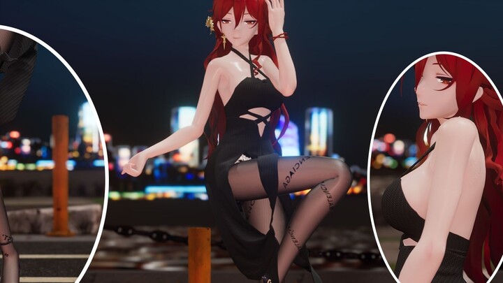 [4K fabric\MMD.3D\Starry Sky Railway] Ji Zi: My heart is beating - like love is like a raging fire💋