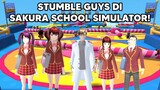 Aku & @AKUDAP Bermain Game Stumble Guys Tapi Di Sakura School Simulator! KEREN BANGET!