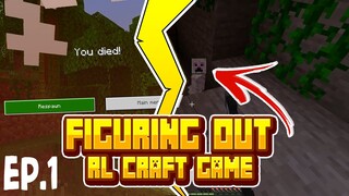 MCPE RL CRAFT - Hardest MCPE MOD PACK | Episode 1