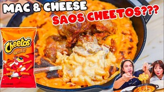 MAC & CHEESE TAPI KEJUNYA DARI CHEETOS!? EMG ENAK?