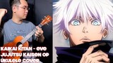 Jujutsu Kaisen OP 1 - Kaikai Kitan - EVE (Anime Ukulele Cover) [TABS]