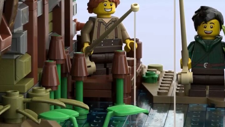 Karya LEGO Ideas "John's Medieval Water Mill" menerima 10.000 suara!