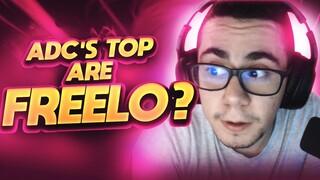 TF Blade | PLAYING ADC'S TOP IS FREELO!?!