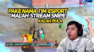 Anak Esport Kok Stream Snipe Kapten? Banta*i Clutch Clutch | PUBG Mobile Indonesia
