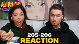 SAKURA & NARUTO?! | Naruto Shippuden Reaction Ep 205-206