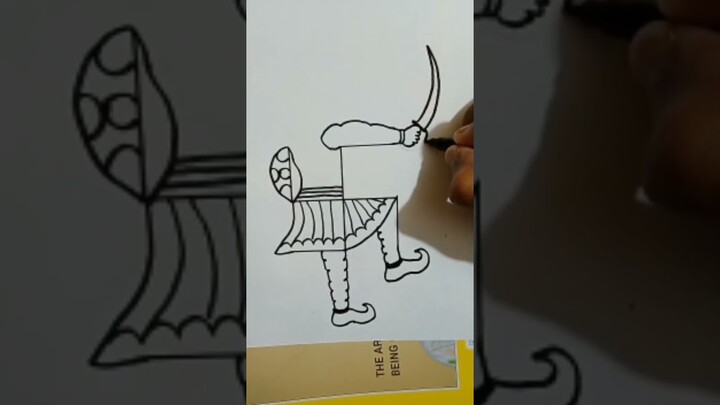 Swastik se Chh.Shivaji Maharaj drawing#viral#shorts#ashortaday#easy#drawing#shivajimaharaj#art#video